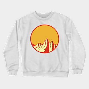 Retro Mountains Crewneck Sweatshirt